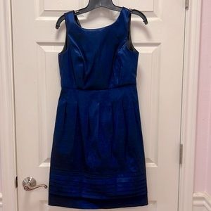 Blue shimmery dress